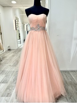 Outlet Vanhojentanssimekko 59 Peach Koko 36-38